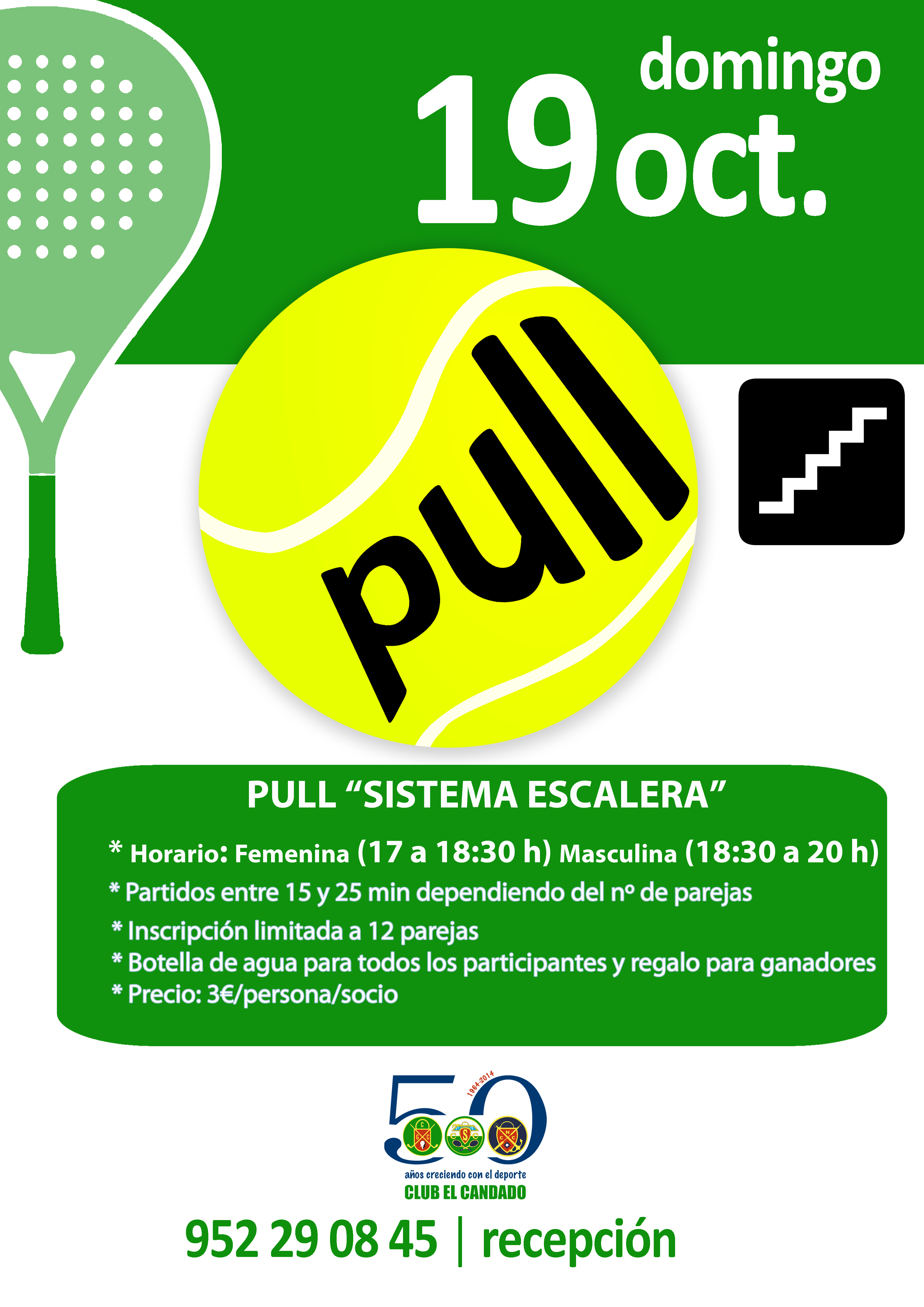 Pull Parejas Sistema Escalera