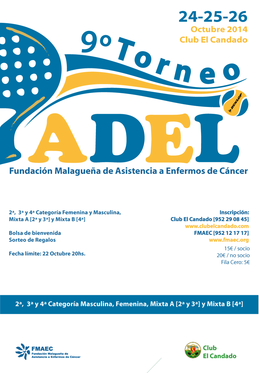 Torneo de Padel a beneficio de FMAEC